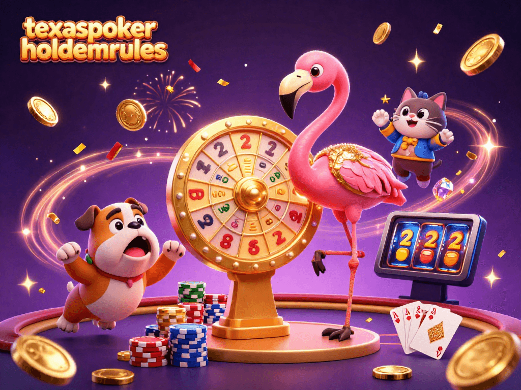 Join the excitement of texaspokerholdemrules with thrilling prizes, vibrant poker elements, and rich casino atmosphere.