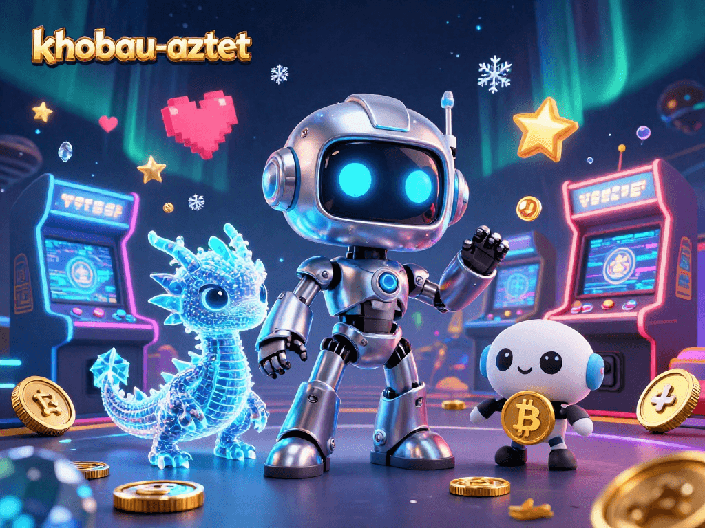Experience the thrill of khobau-aztec with dynamic gameplay and dazzling visuals in this 3D illustration