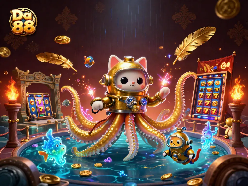 Experience thrilling gameplay at Da 88 with the colossal kraken and more in a dynamic casino adventure.