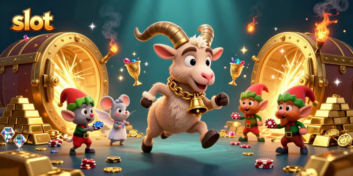 Experience thrilling action at the slot-themed casino with Krampus and mischievous gremlins.