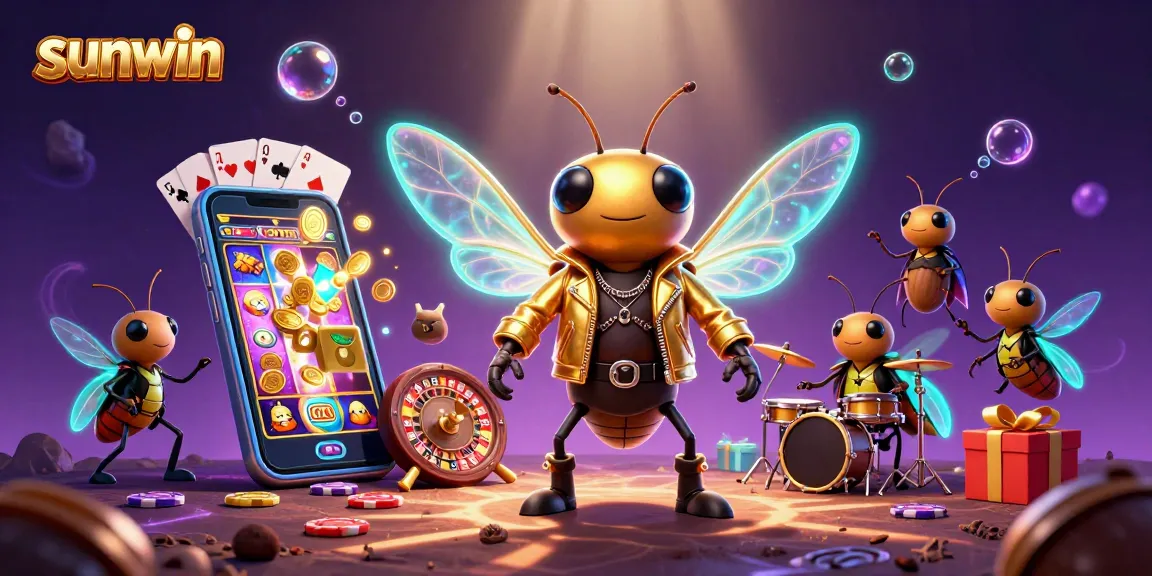 Experience thrilling gameplay with sunwin, as vibrant game elements and characters bring excitement to the casino