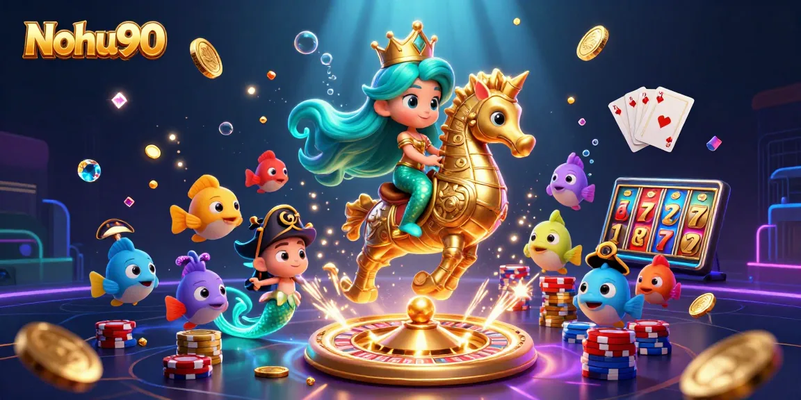 Nohu90 players enjoy captivating gameplay with lucky sevens and vibrant casino elements.