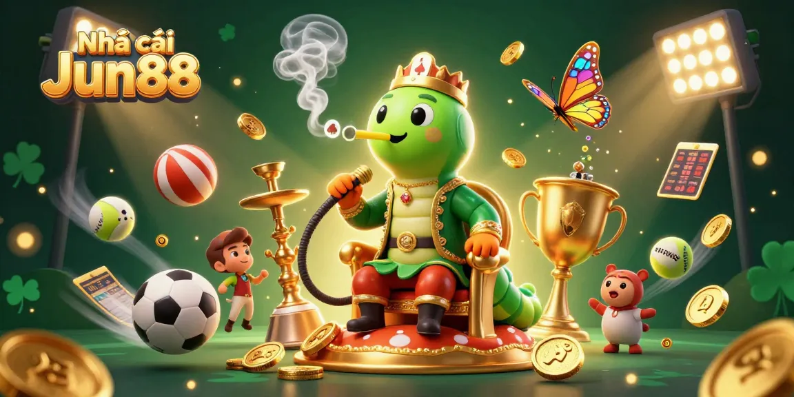 Join the fun at Nhà cái Jun88 with vibrant 3D casino elements and dynamic gaming atmosphere.
