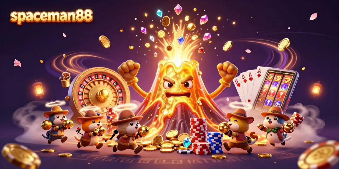 Experience the excitement of winning with spaceman88's explosive slots, treasures, and casino dynamics!