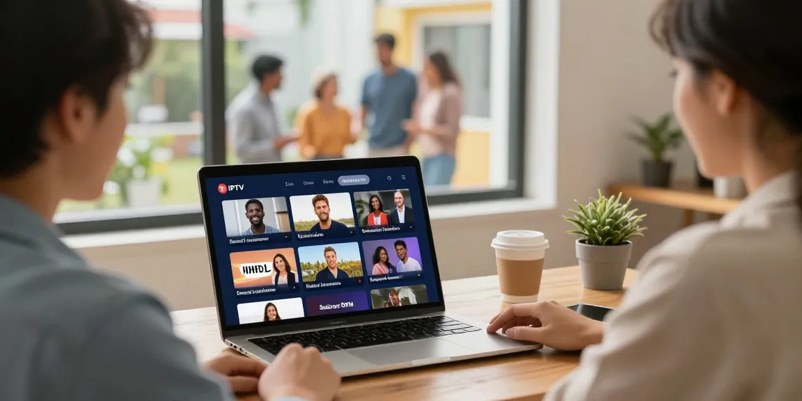 Local IPTV reseller providing trusted services in a professional setting.