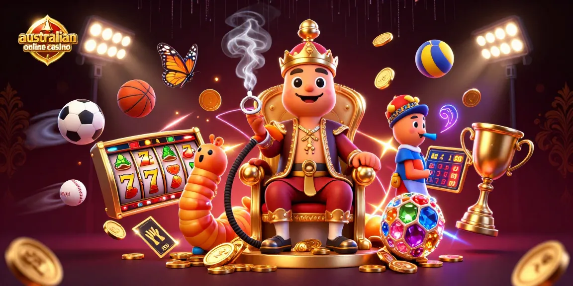 Experience the vibrant world of an australian online casino with dynamic gaming elements.
